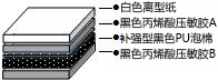 Shock-absorbing foam double-sided tape